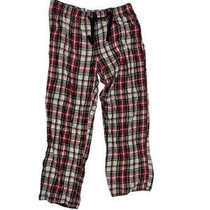VIctoria Secret Womens M Plaid Pajama Pants Holiday Plaid